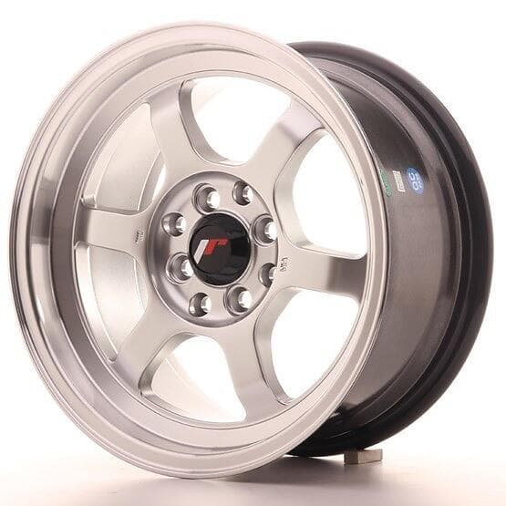 Japan Racing JR12 Hiper Silver 7.5x15 4/100/108 ET26 CB73.1