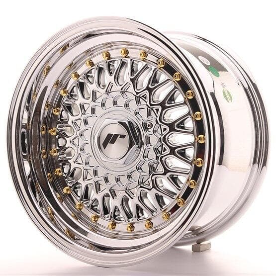 Japan Racing JR9 Chrome 8x15 4/100/108 ET20 CB74.1