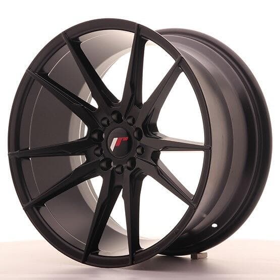 Japan Racing JR21 Matt Black 9.5x19 5/114.3/120 ET22 CB74.1