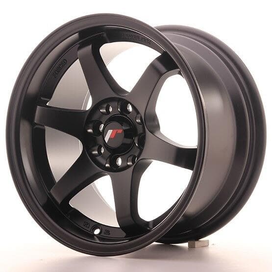 Japan Racing JR3 Matt Black 8x15 4/100/114.3 ET25 CB73.1