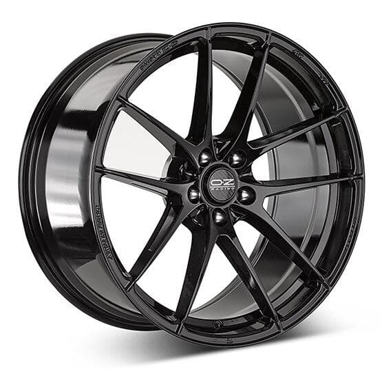 OZ Leggera HLT Gloss Black 8.5x20 5/112 ET35 CB75