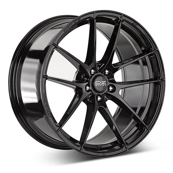 OZ Leggera HLT Gloss Black 8x18 5/120 ET45 CB79