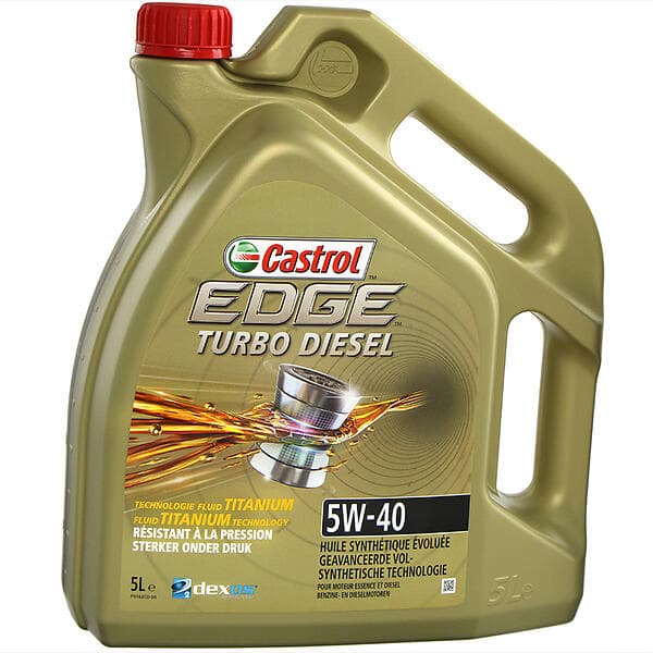 Castrol Edge Turbo Diesel 5W-40 5l