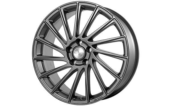 Brock Wheels B39 Himalaya Grey Matt 7x17 4/108 ET18 CB65.1