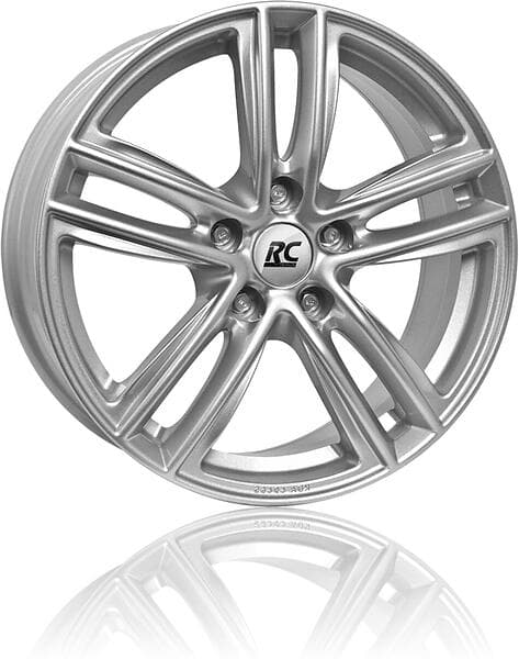 Brock Wheels RC27 Crystal Silver 8x18 5/112 ET57 CB66.7