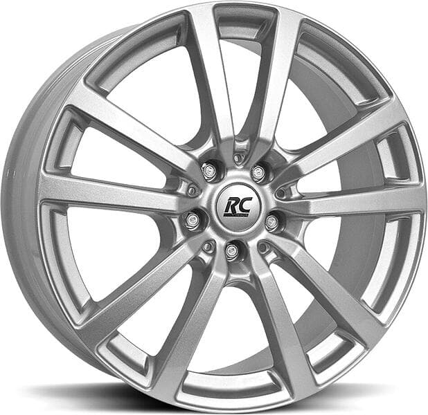 Brock Wheels RC25T Crystal Silver 6.5x16 5/130 ET60 CB89.1