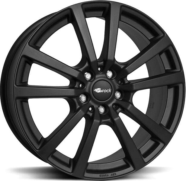 Brock Wheels RC25T Black Matt 6.5x16 5/118 ET60 CB71.1