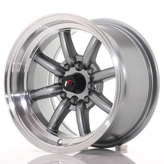 Japan Racing JR19 Gun metal 8x14 4/100/114.3 ET-13 CB73.1
