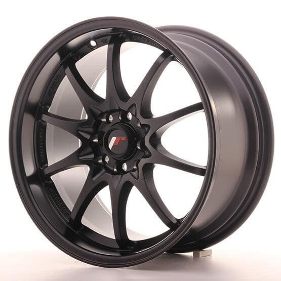 Japan Racing JR5 Matt Black 8.5x17 5/100/114.3 ET35 CB73.1