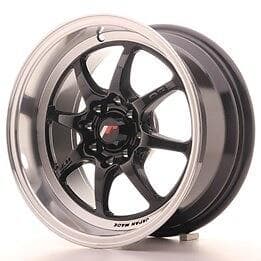 Japan Racing TFII Gloss Black 7.5x15 4/100/114.3 ET30 CB73.1