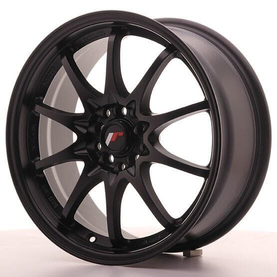 Japan Racing JR5 Matt Black 7.5x17 5/100/114.3 ET35 CB73.1