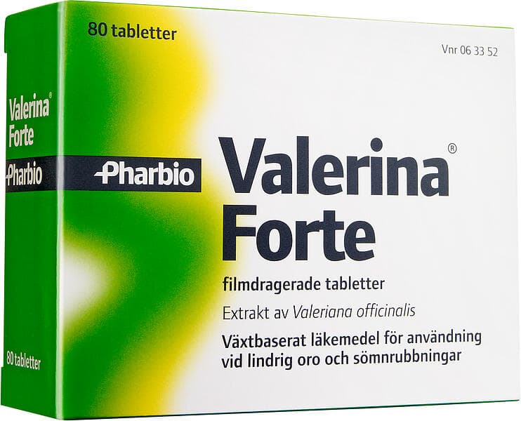 Valerina Forte 80 Tabletter