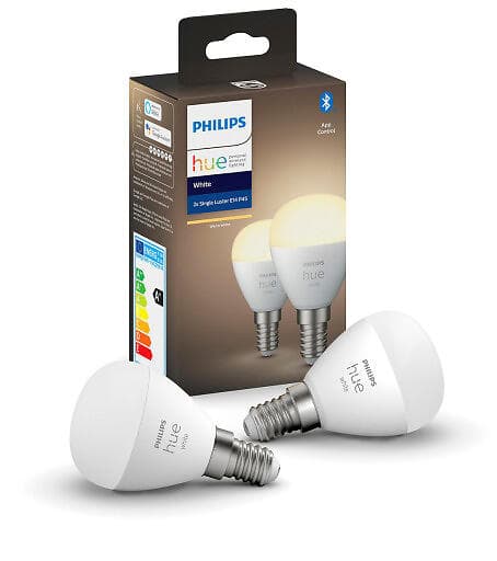 Philips Hue White E14 P45 2700K 470lm 5,7W (2-pack)