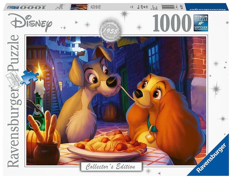 Ravensburger Pussel Disney Lady Och Lufsen 1000 Bitar