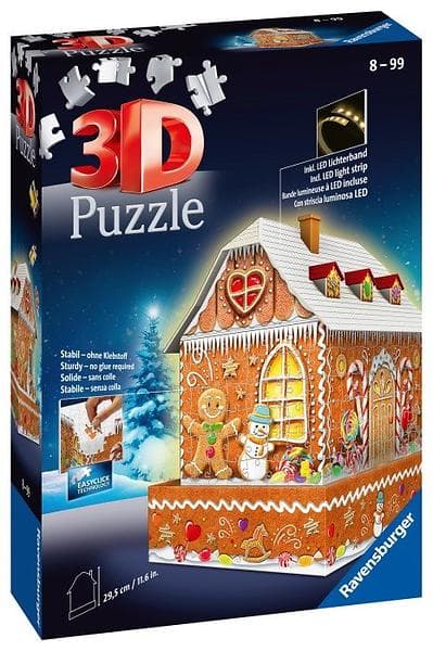 Ravensburger 3D Gingerbread House 216 Bitar