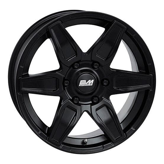 BM Wheels Macho Matt Black 7.5x17 6/114.3 ET40 CB66.1