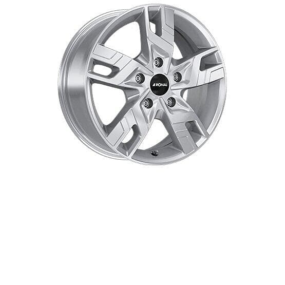 Ronal R64 Silver 7x17 5/160 ET53 CB65.1