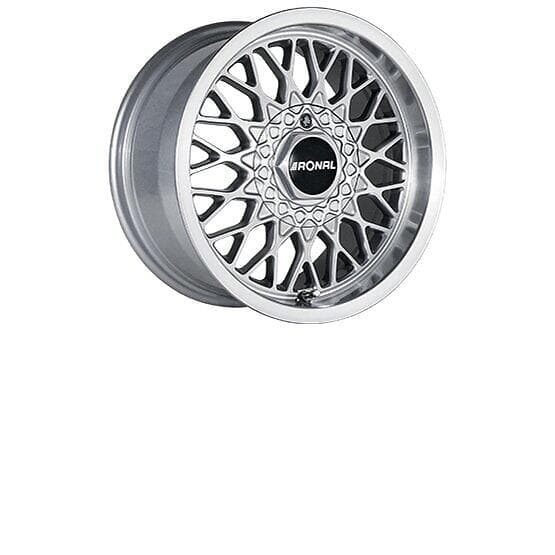 Ronal LS Silver / Polished 7.5x15 4/100 ET25 CB57.1