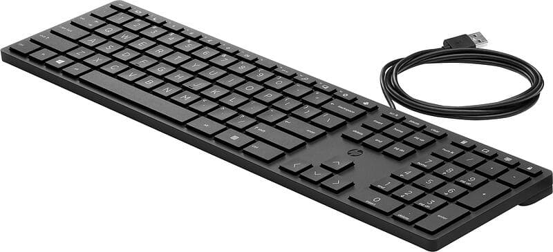 HP Wired Desktop 320K Keyboard (Nordisk)