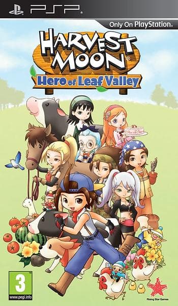 Harvest Moon: Hero of Leaf Valley (PSP)