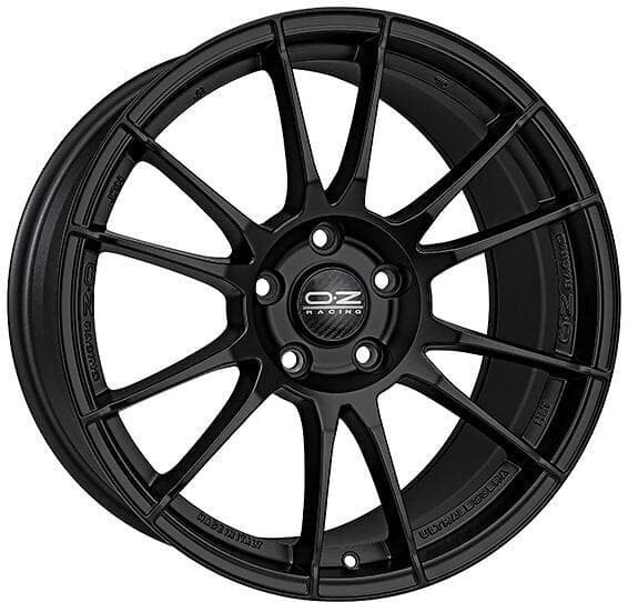 OZ Ultraleggera HLT Matt Black 11x19 5/130 ET65 CB71.6