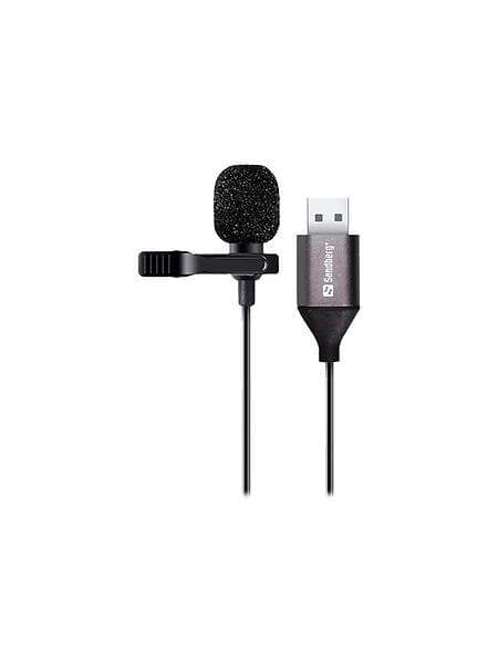 Sandberg Streamer USB Clip Microphone