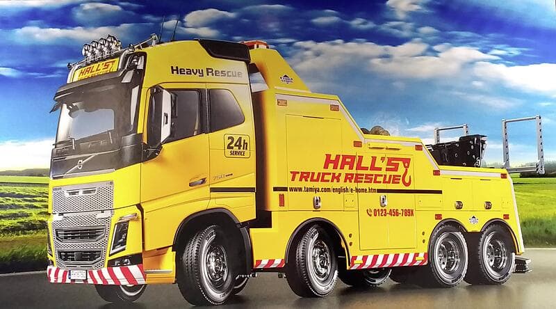 Tamiya Volvo FH16 Globetrotter 750 8x4 Tow Truck (56362) RTR