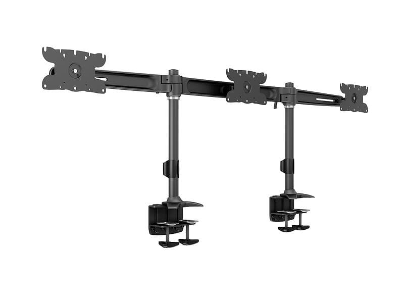 Multibrackets M Vesa Desktopmount Triple Desk Clamp