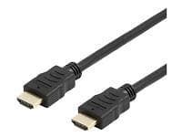 Deltaco Flex 18,6Gbps HDMI - HDMI High Speed with Ethernet 3m