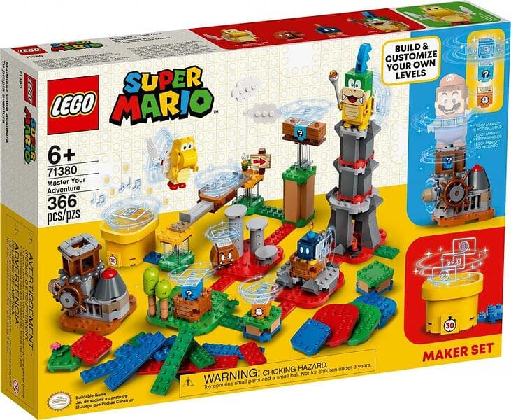 LEGO Super Mario 71380 Bemästra ditt äventyr – Skaparset