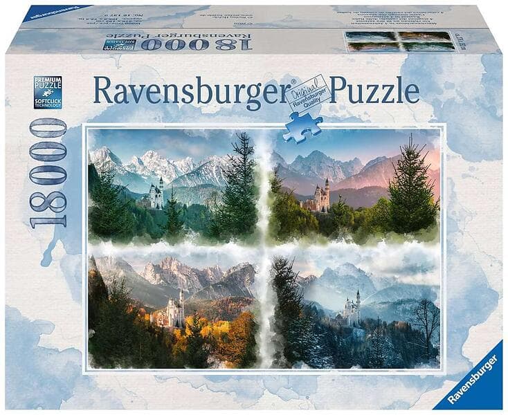 Ravensburger Castle through The Seasons 18000 Bitar