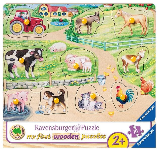 Ravensburger Morgon På Farmen 10 Bitar