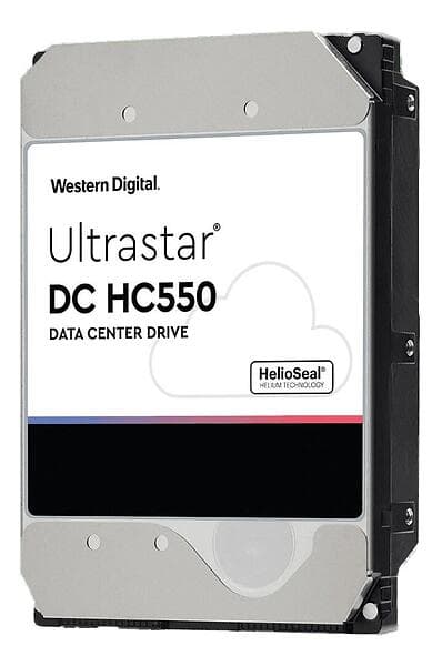 WD Ultrastar DC HC550 WUH721818ALE6L4 512MB 18TB