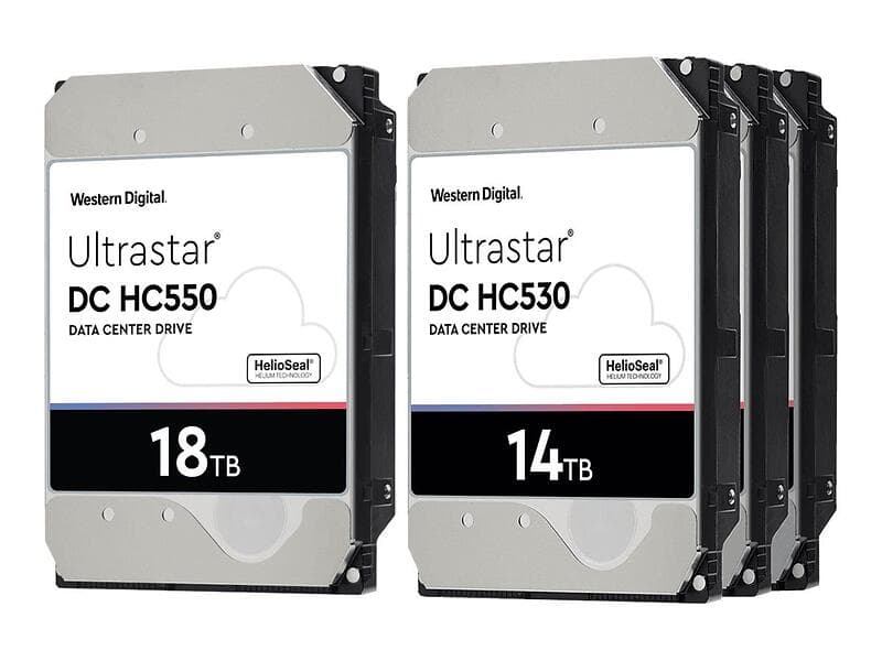 WD Ultrastar DC HC550 WUH721816AL5204 512MB 16TB