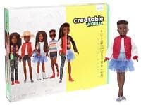 Mattel Creatable World Deluxe Customizable Doll Kit Black Braided Hair