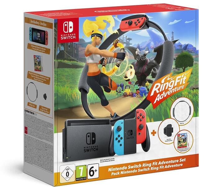 Nintendo Switch (inkl. Ring Fit Adventure) 2020 32GB