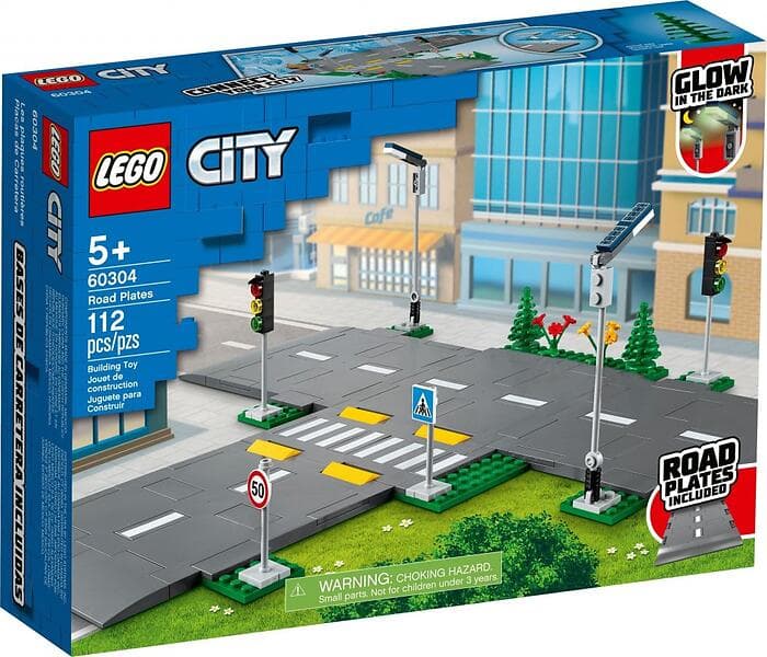 LEGO City 60304 Vägplattor