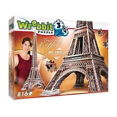 Wrebbit 3D-Pussel The Classics La Tour Eiffel 816 Bitar