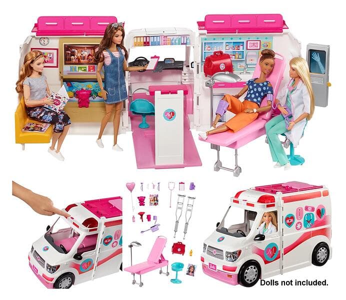 Barbie Care Clinic Vehicle FRM19