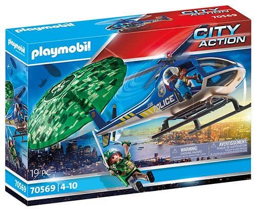 Playmobil City Action 70569 Police Parachute Search