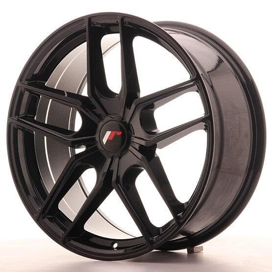 Japan Racing JR25 Gloss Black 8.5x19 5/115 ET20 CB74.1