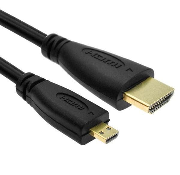 NÖRDIC HDMI - HDMI Micro High Speed with Ethernet 0,5m