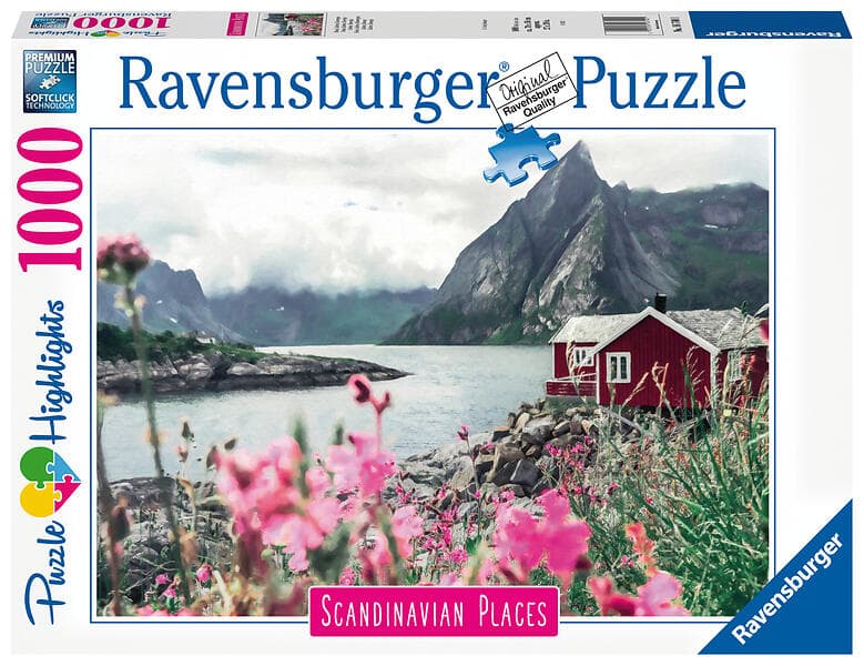 Ravensburger Puzzle Scandinavian Places Reine Lofoten 1000 Bitar