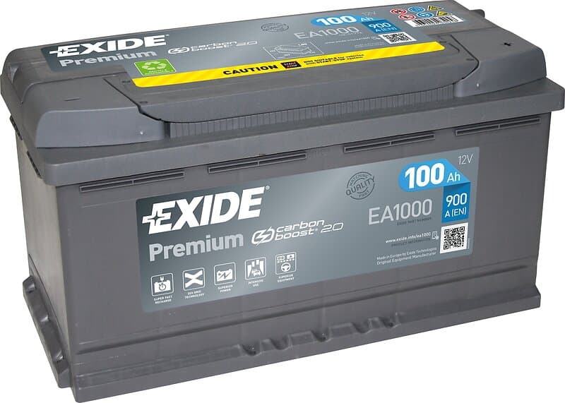 Exide Premium EA1000 100Ah