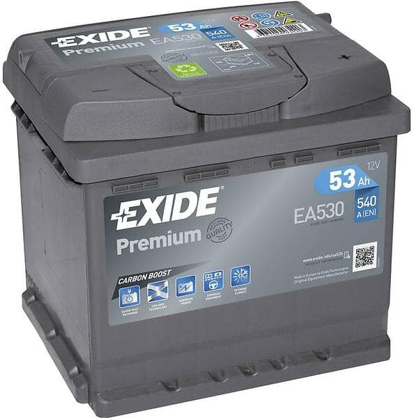 Exide Premium EA530 53Ah