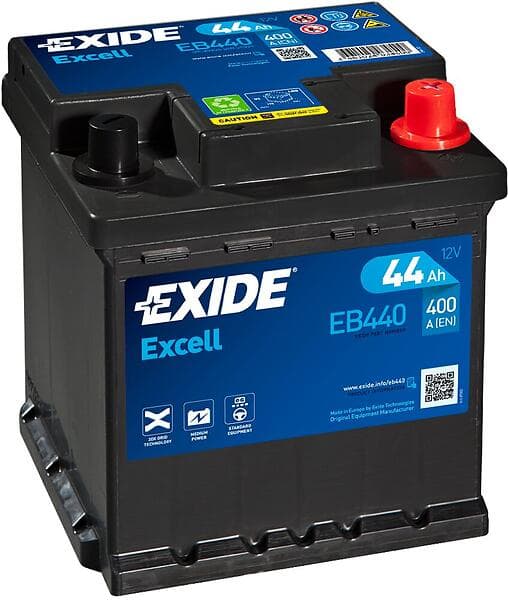 Exide Excell EB440 44Ah