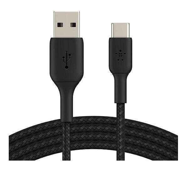 Belkin Boost Charge Braided 2,4A USB A - USB C 2.0 0,15m