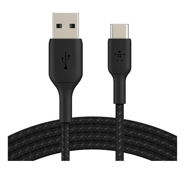 Belkin Boost Charge Braided 2,4A USB A - USB C 2.0 2m