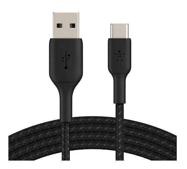 Belkin Boost Charge Braided 2,4A USB A - USB C 2.0 3m