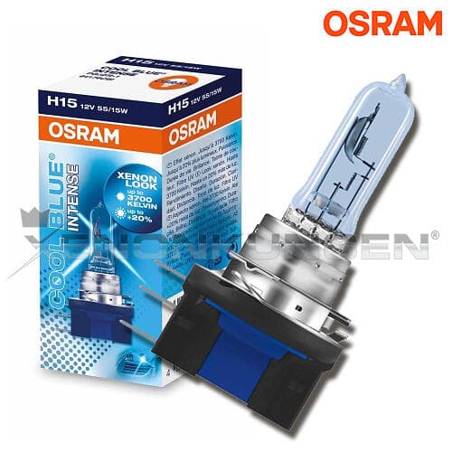 Osram Cool Blue Intense 64176 H15 55/15W 12V (2-pack)
